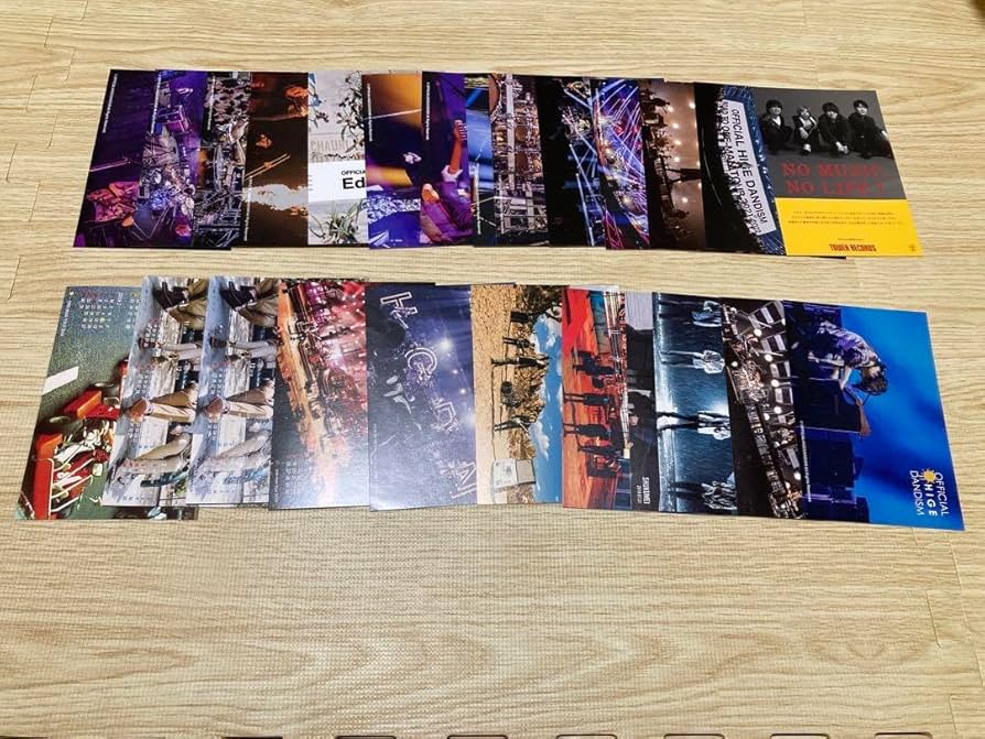 髭男 クリアファイル サイン入り ポストカード ステッカー 髭男 クリアファイル サイン入り ポストカード ステッカー